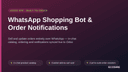 WhatsApp Shopping Bot & Order Notifications thumbnail 1