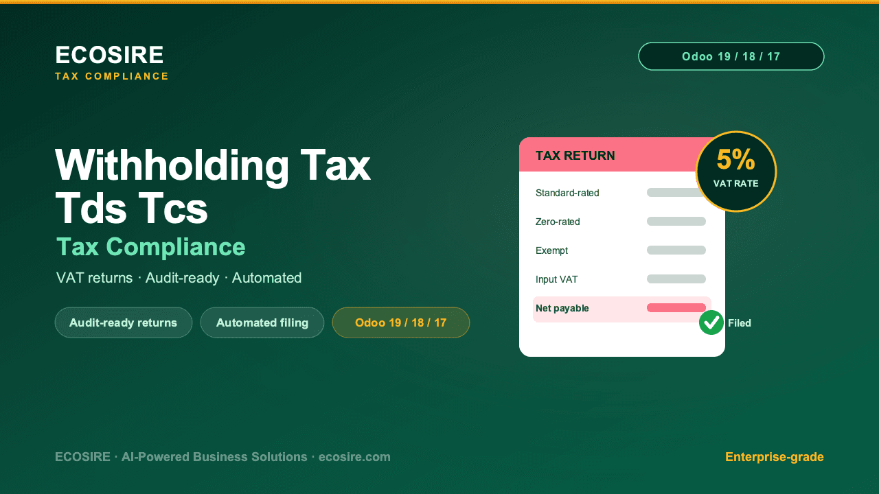 Withholding Tax / TDS / TCS Engine