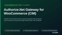 Authorize.Net Gateway for WooCommerce (CIM) thumbnail 1