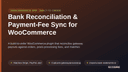 Bank Reconciliation & Payment-Fee Sync for WooCommerce thumbnail 1