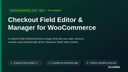 Checkout Field Editor & Manager for WooCommerce thumbnail 1