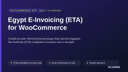 Egypt E-Invoicing (ETA) for WooCommerce thumbnail 1