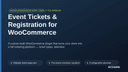 Event Tickets & Registration for WooCommerce thumbnail 1