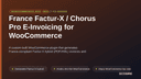 France Factur-X / Chorus Pro E-Invoicing for WooCommerce thumbnail 1
