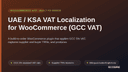 UAE / KSA VAT Localization for WooCommerce (GCC VAT) thumbnail 1