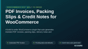 PDF Invoices, Packing Slips & Credit Notes for WooCommerce thumbnail 1