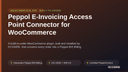 Peppol E-Invoicing Access Point Connector for WooCommerce thumbnail 1