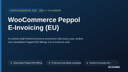 WooCommerce Peppol E-Invoicing (EU) thumbnail 1