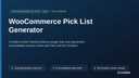 WooCommerce Pick List Generator thumbnail 1