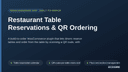 Restaurant Table Reservations & QR Ordering thumbnail 1