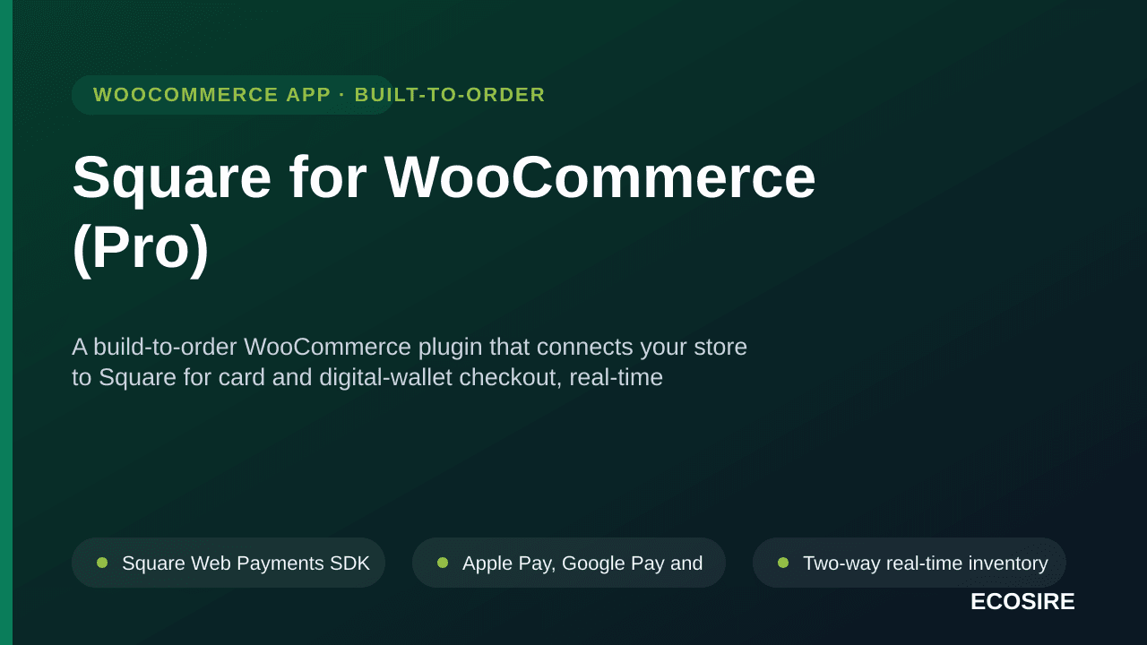 Square for WooCommerce (Pro)