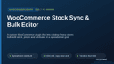 WooCommerce Stock Sync & Bulk Editor thumbnail 1