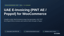 UAE E-Invoicing (PINT AE / Peppol) for WooCommerce thumbnail 1