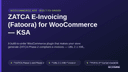 ZATCA E-Invoicing (Fatoora) for WooCommerce — KSA thumbnail 1