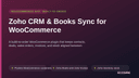 Zoho CRM & Books Sync for WooCommerce thumbnail 1