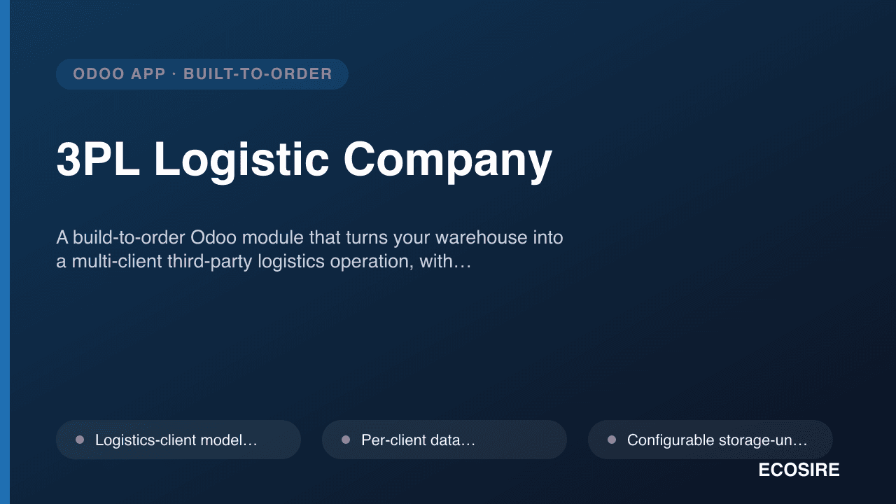 3PL Logistic Company