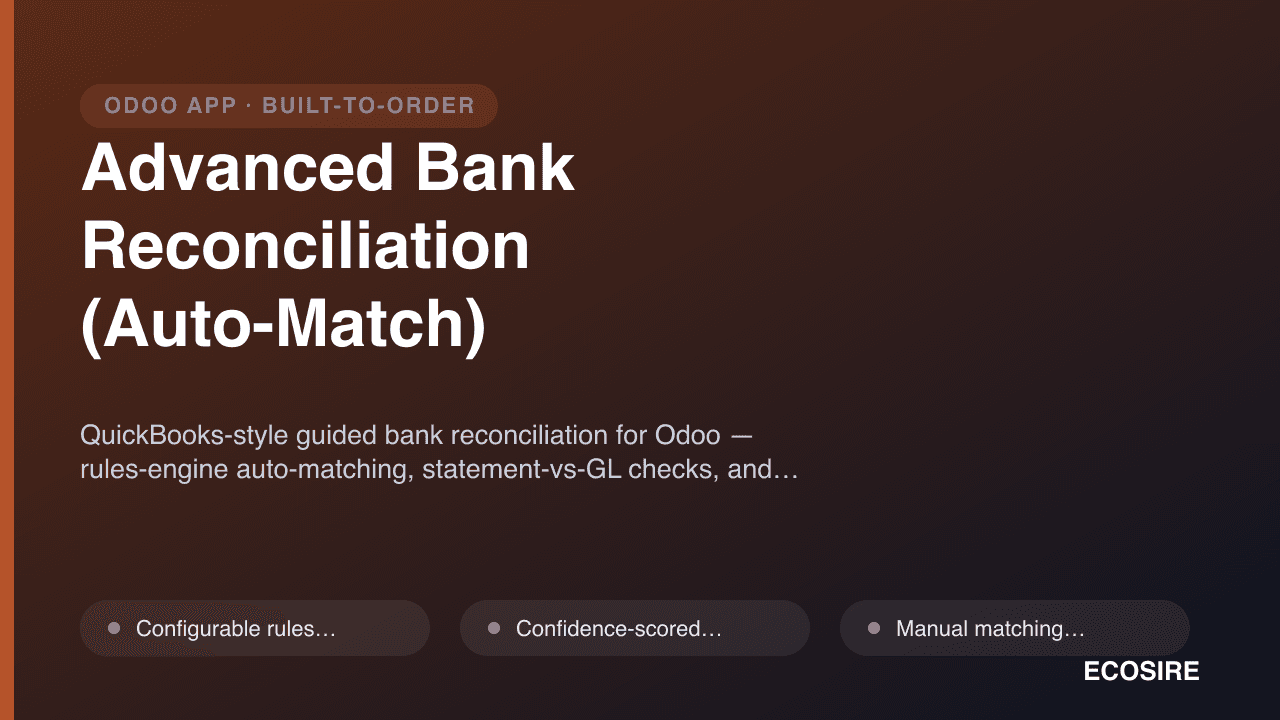 Advanced Bank Reconciliation (Auto-Match)