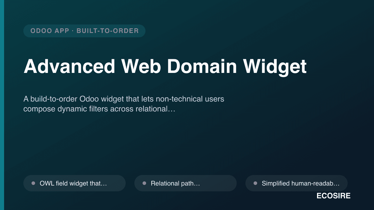 Advanced Web Domain Widget