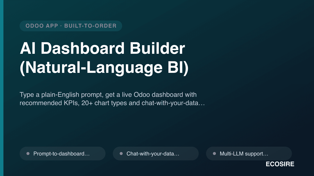 AI Dashboard Builder (Natural-Language BI)