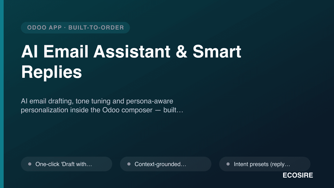 AI Email Assistant & Smart Replies