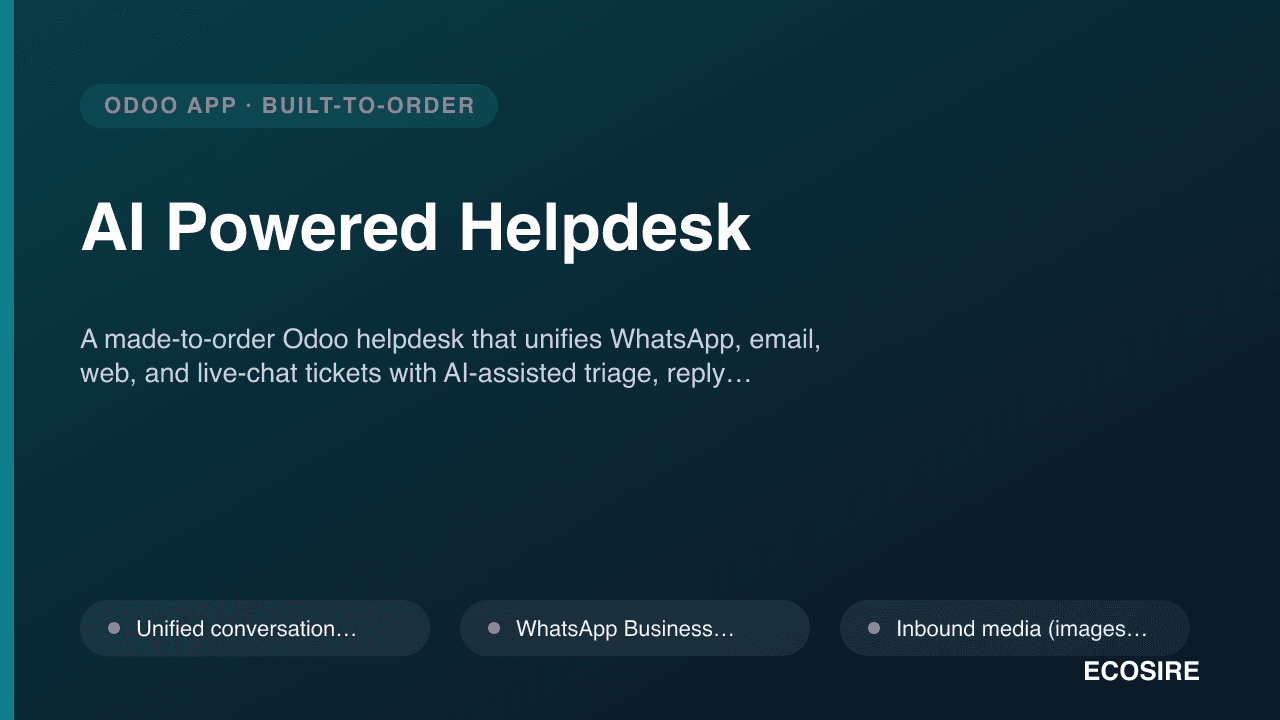 AI Powered Helpdesk