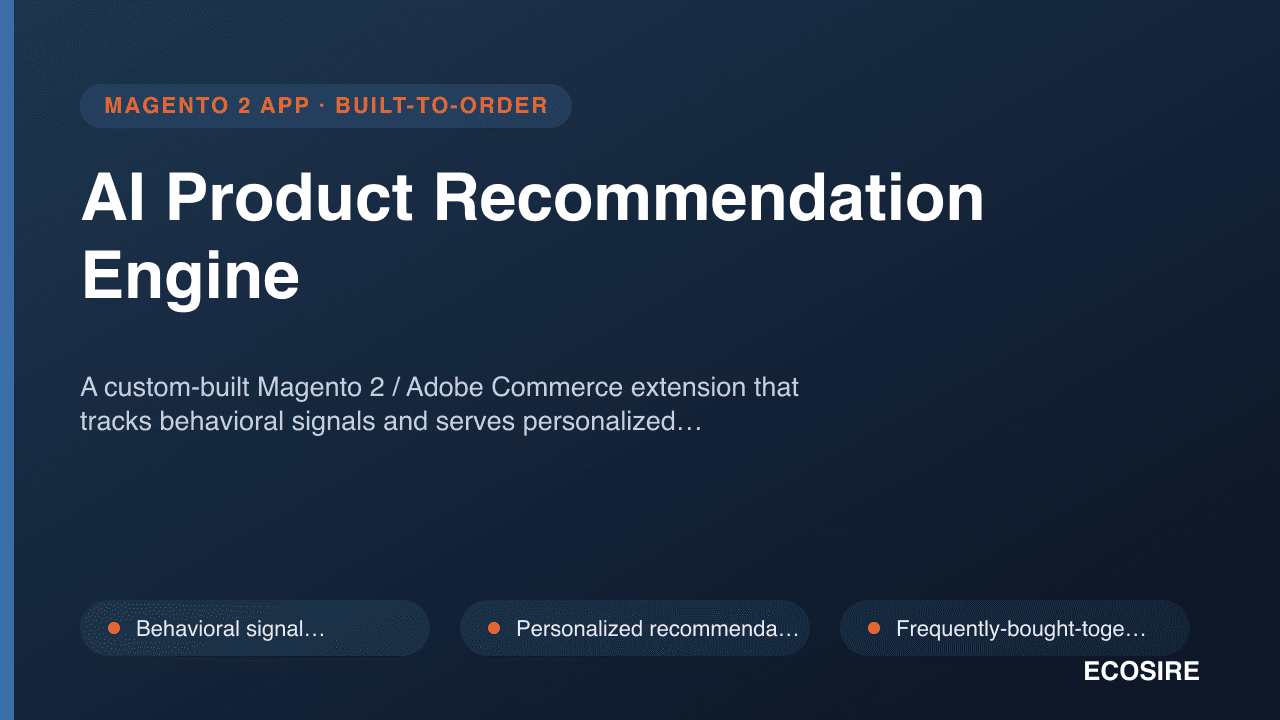 AI Product Recommendation Engine