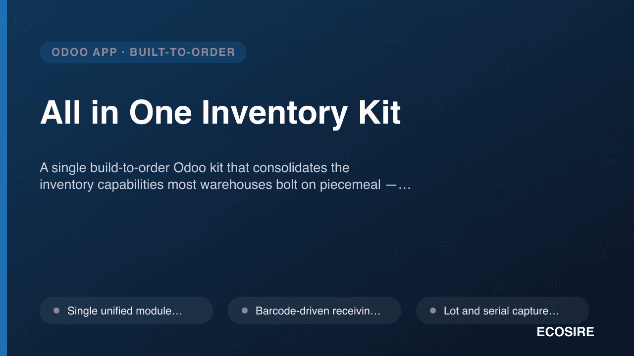 All in One Inventory Kit