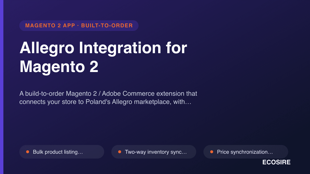 Allegro Integration for Magento 2