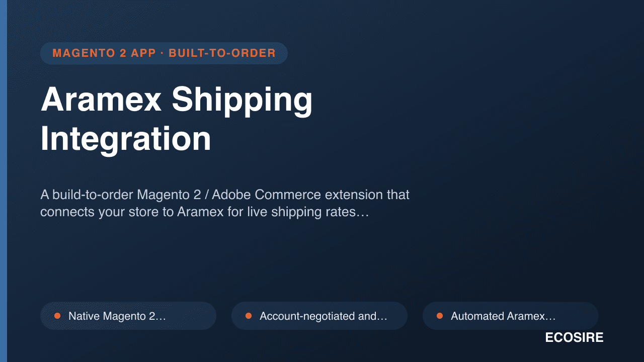 Aramex Shipping Integration