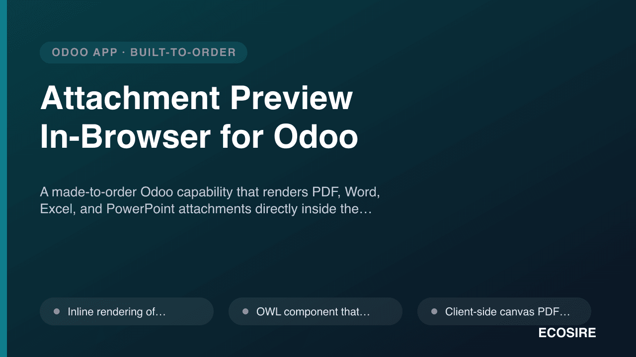 Attachment Preview In-Browser for Odoo