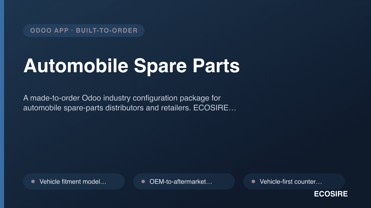Automobile Spare Parts