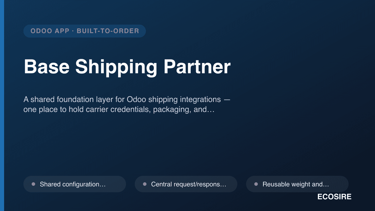 Base Shipping Partner