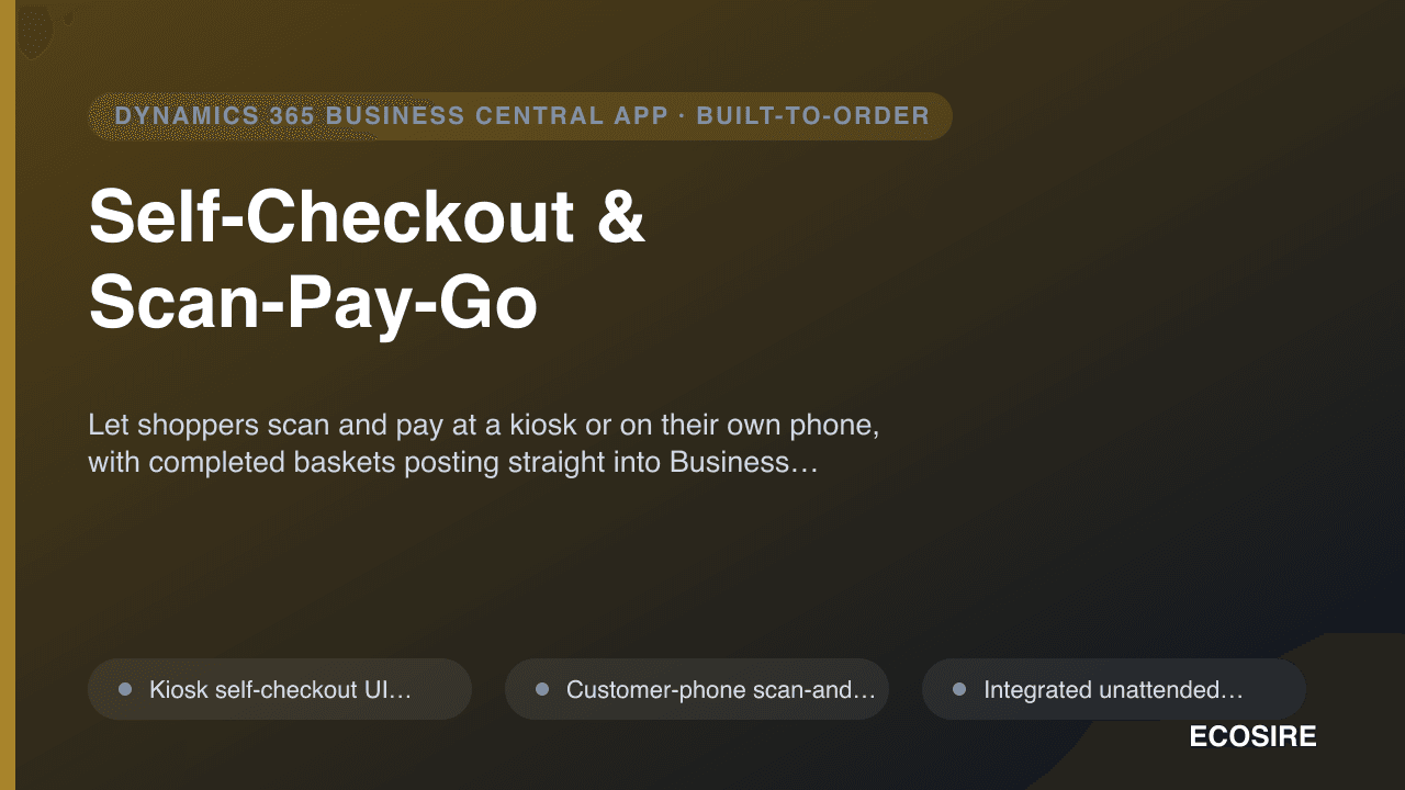 Self-Checkout & Scan-Pay-Go