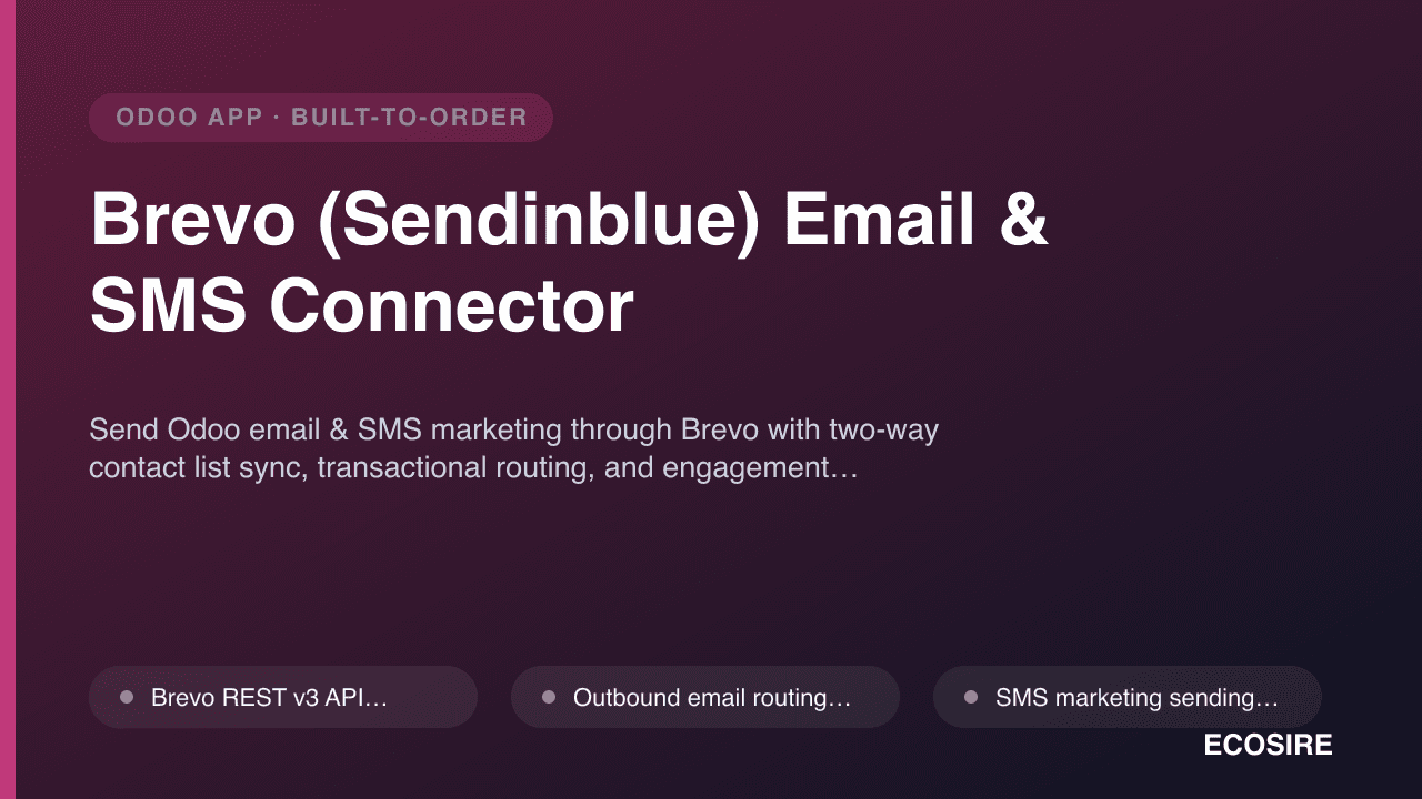 Brevo (Sendinblue) Email & SMS Connector