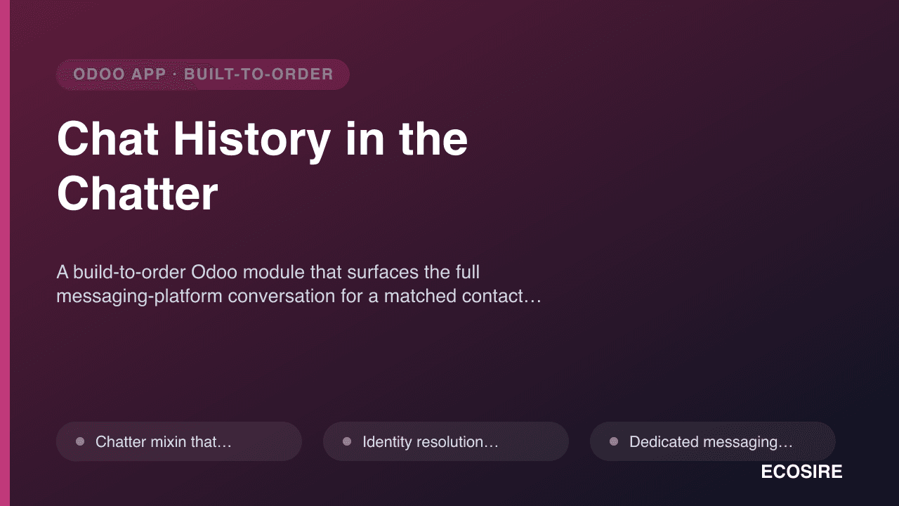 Chat History in the Chatter
