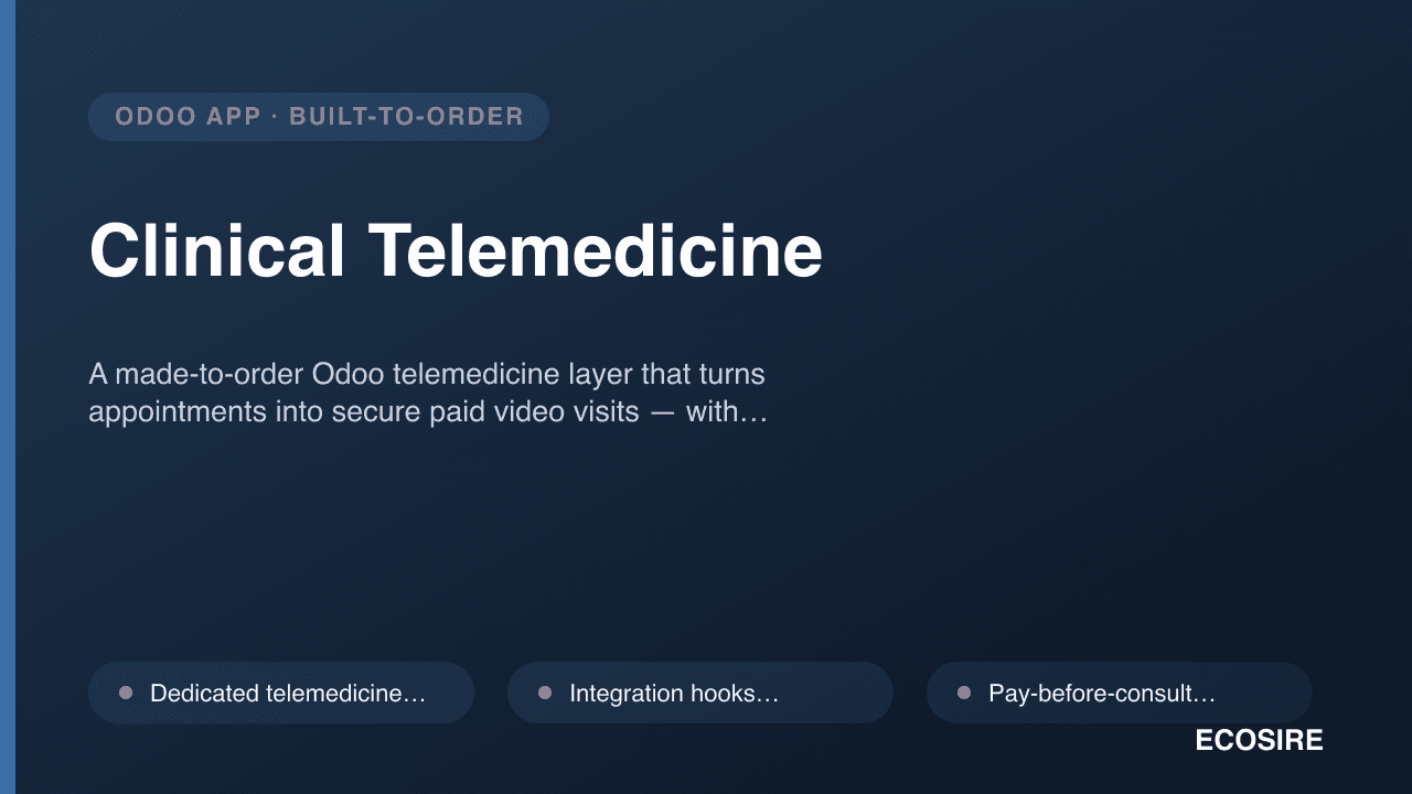 Clinical Telemedicine