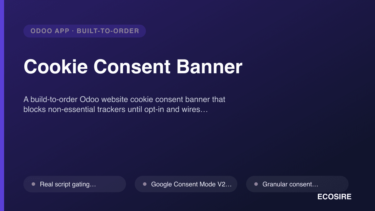 Cookie Consent Banner
