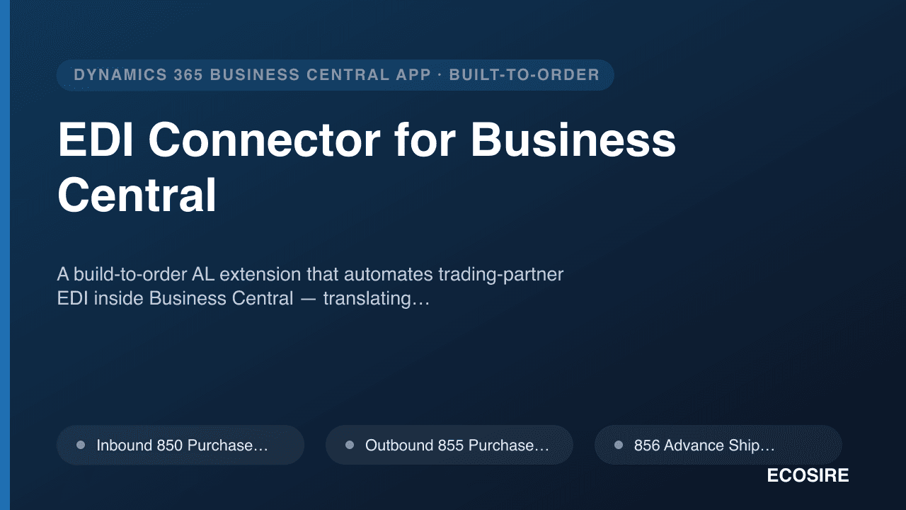 EDI Connector for Business Central