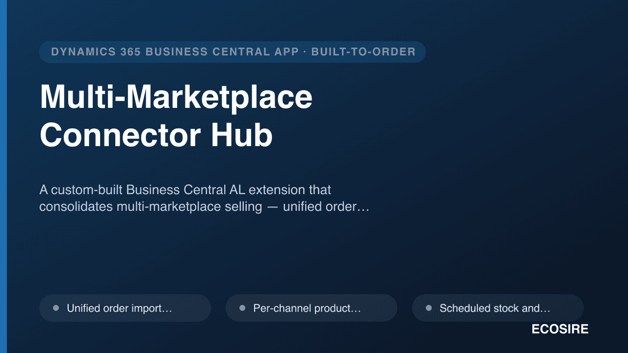 Multi-Marketplace Connector Hub