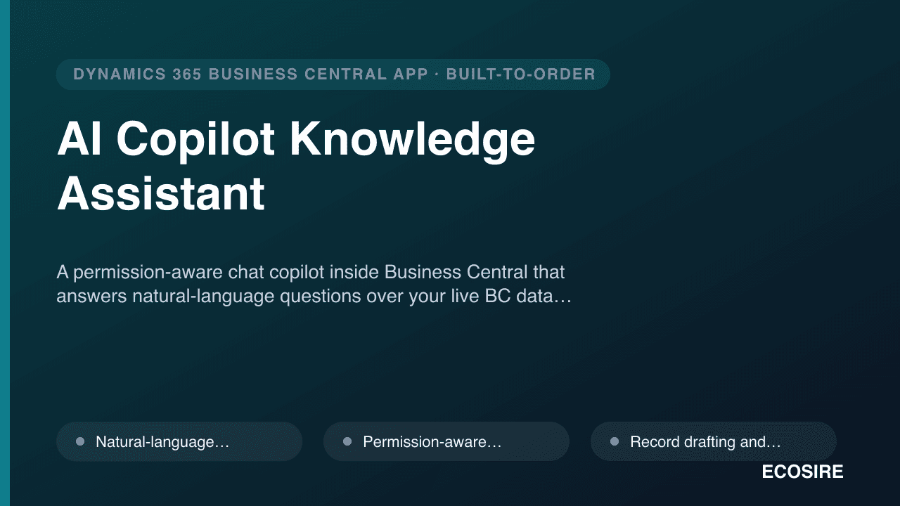 AI Copilot Knowledge Assistant