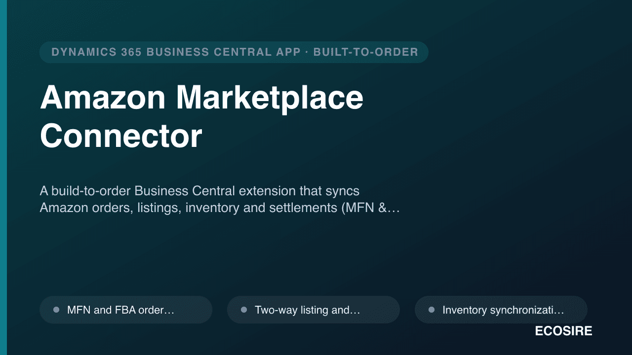 Amazon Marketplace Connector