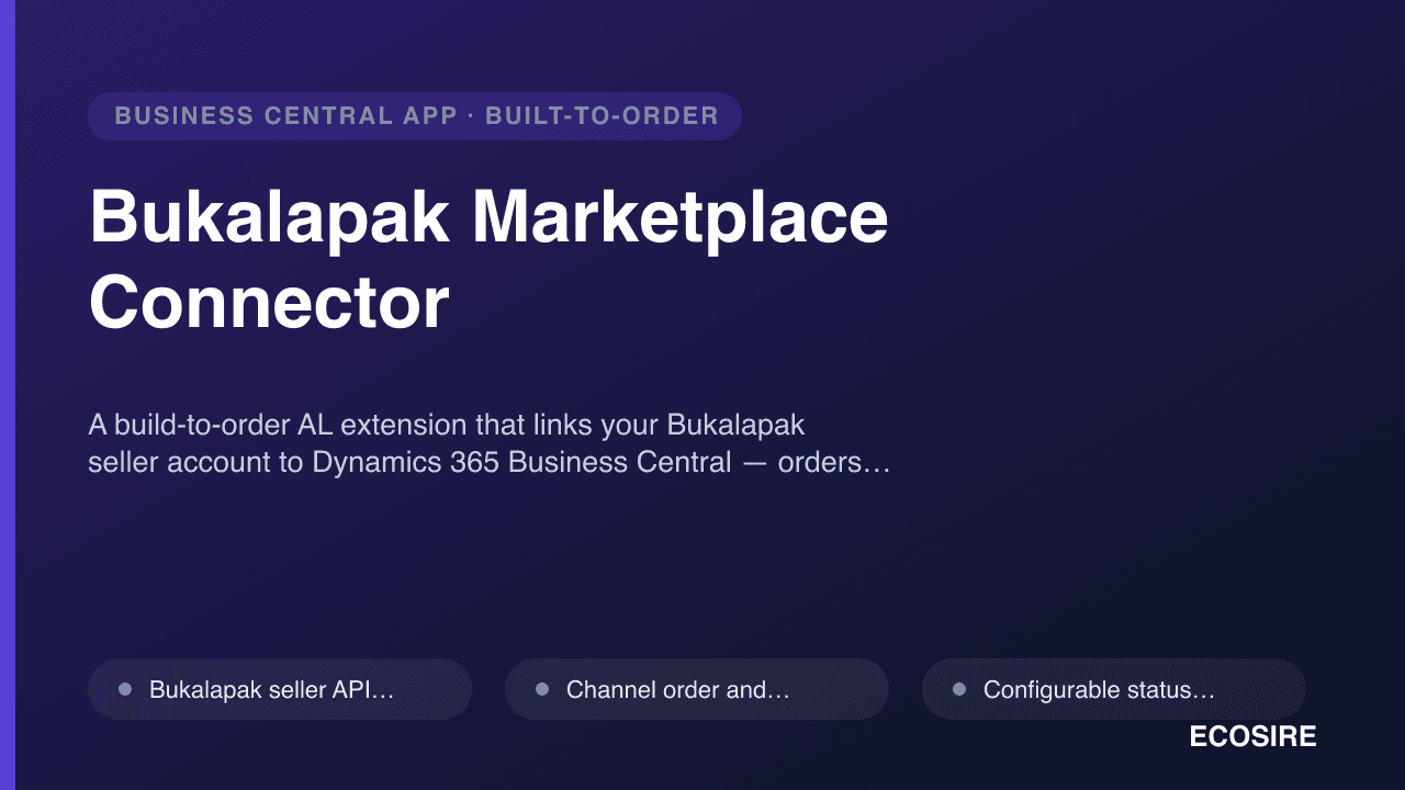 Bukalapak Marketplace Connector