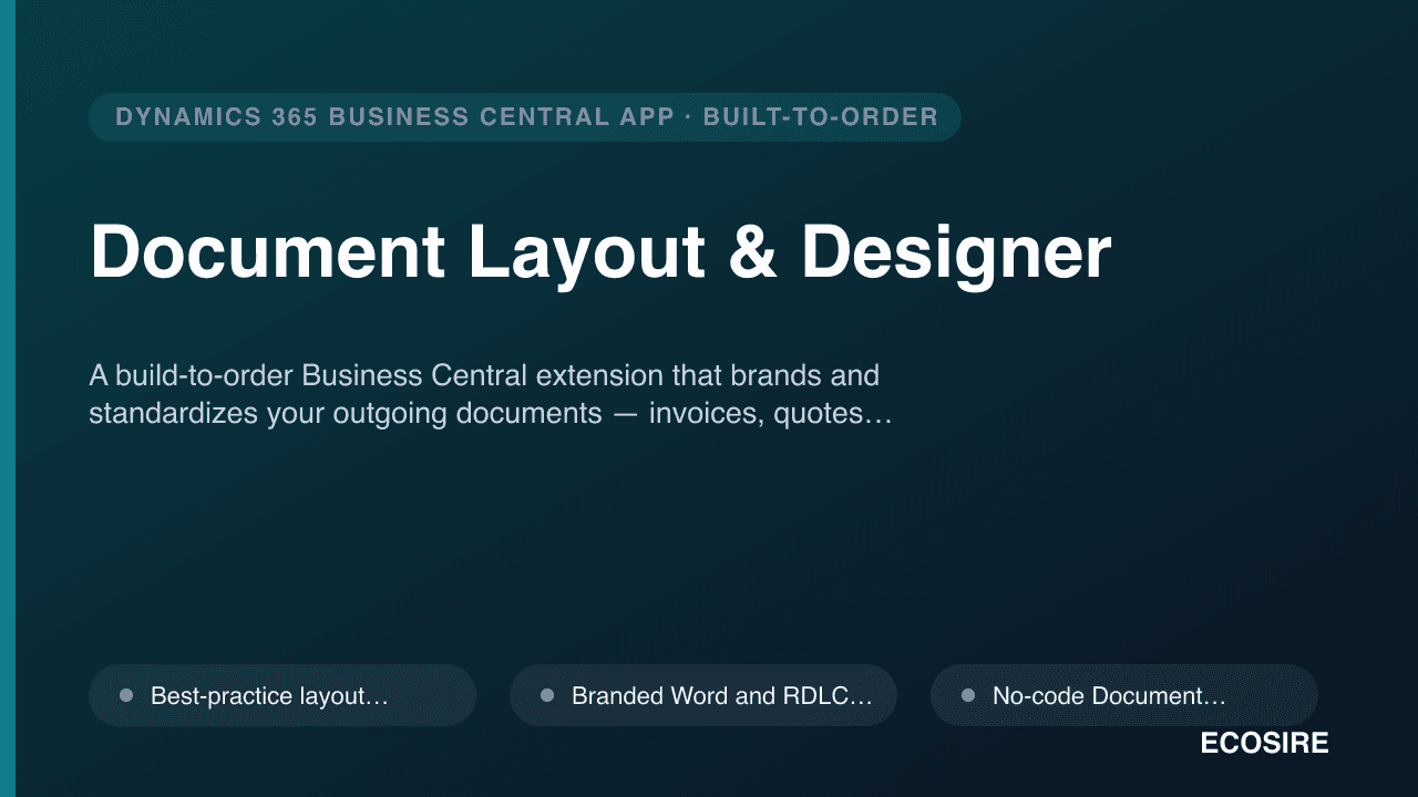 Document Layout & Designer