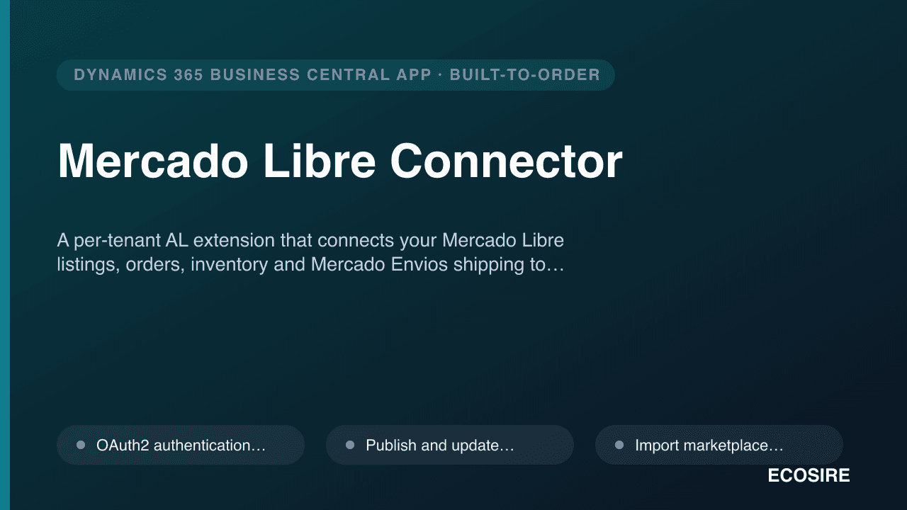 Mercado Libre Connector
