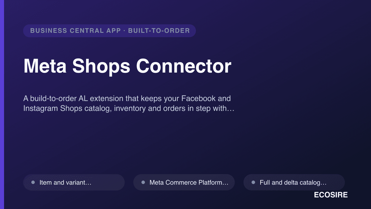 Meta Shops Connector
