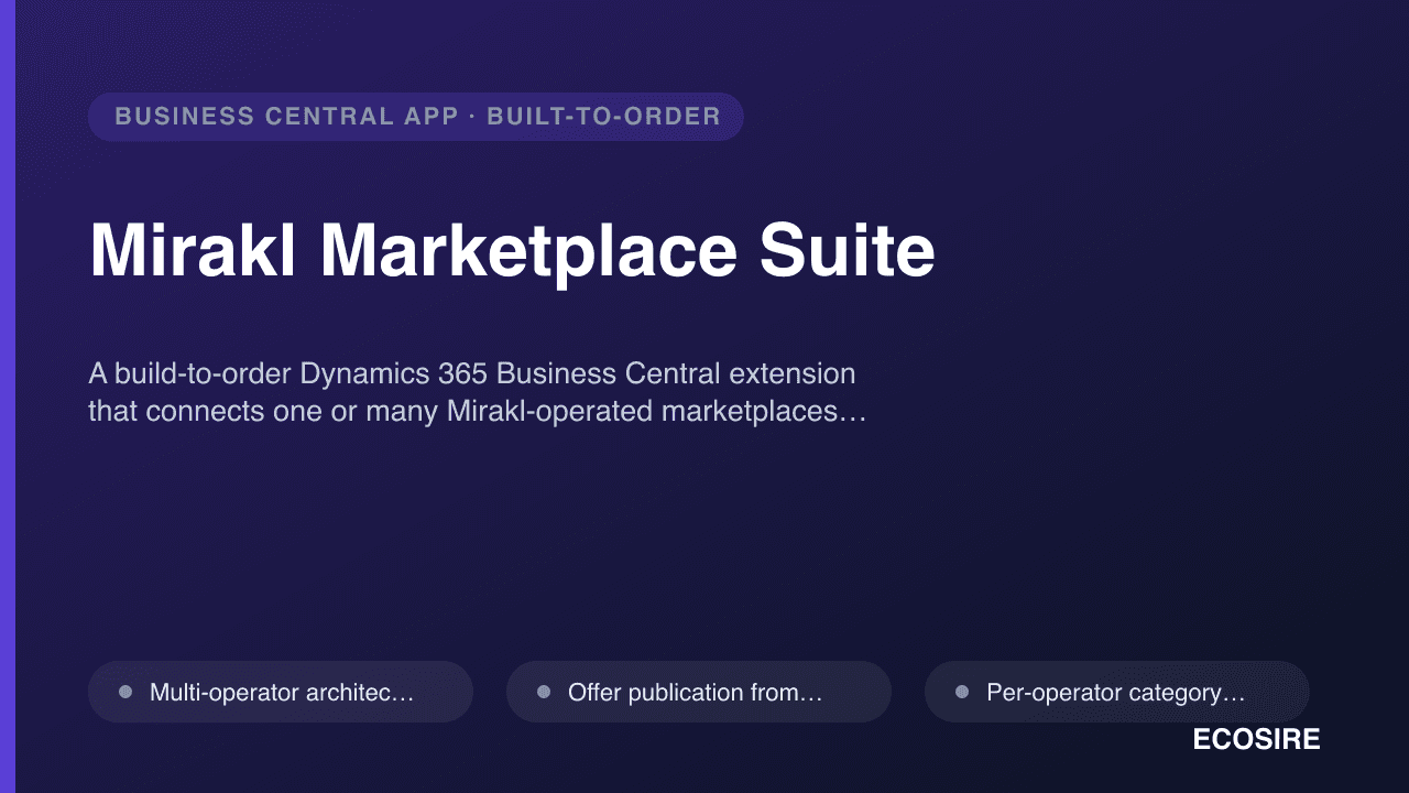 Mirakl Marketplace Suite