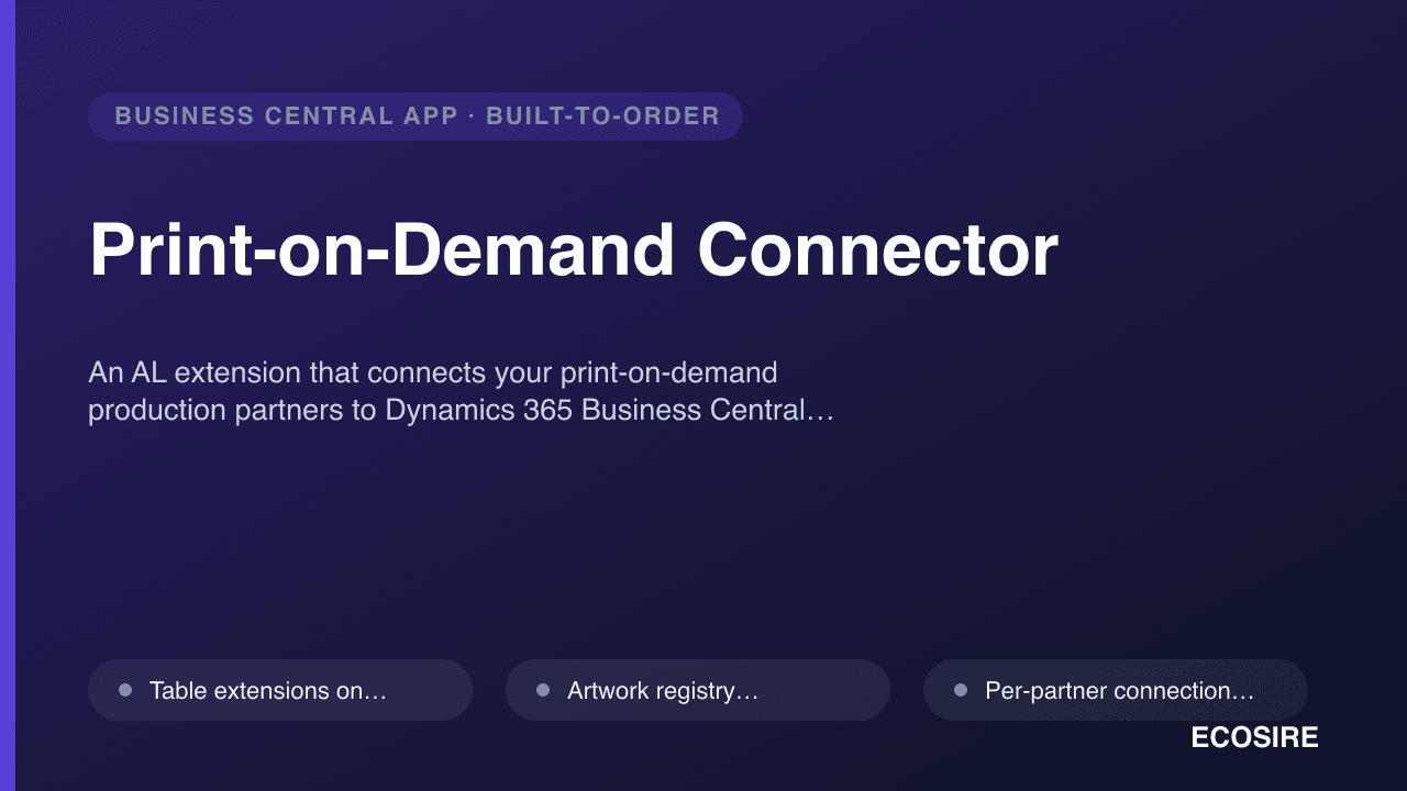 Print-on-Demand Connector