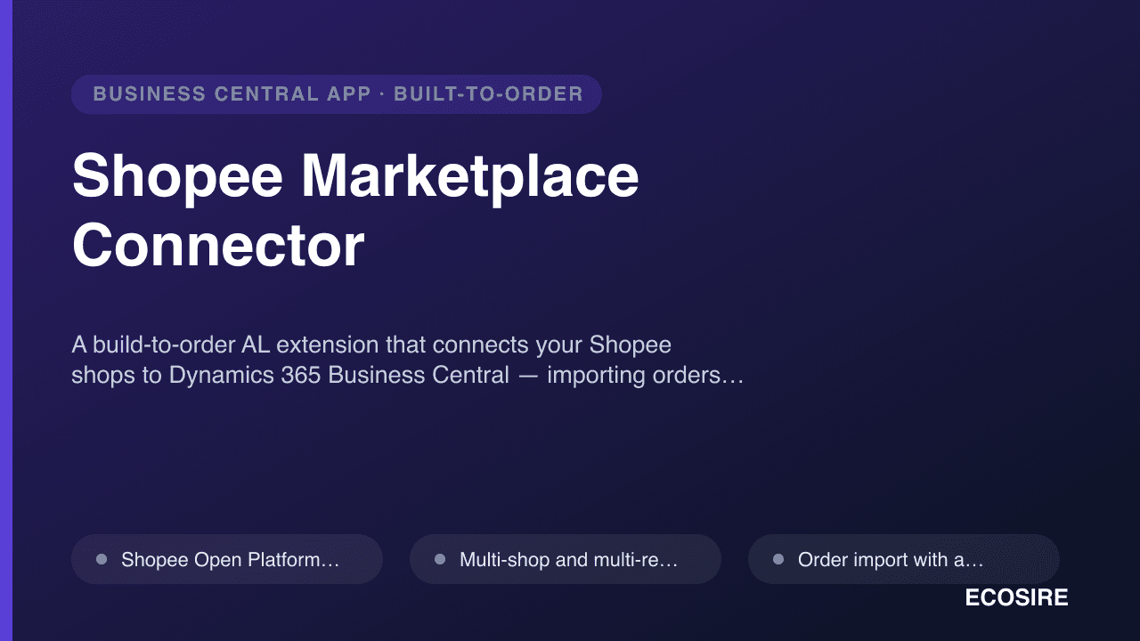 Shopee Marketplace Connector