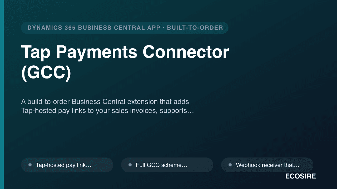 Tap Payments Connector (GCC)
