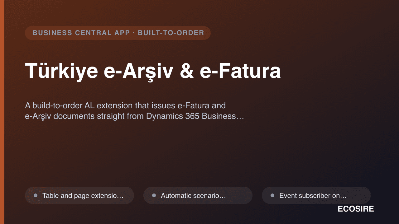 Türkiye e-Arşiv & e-Fatura